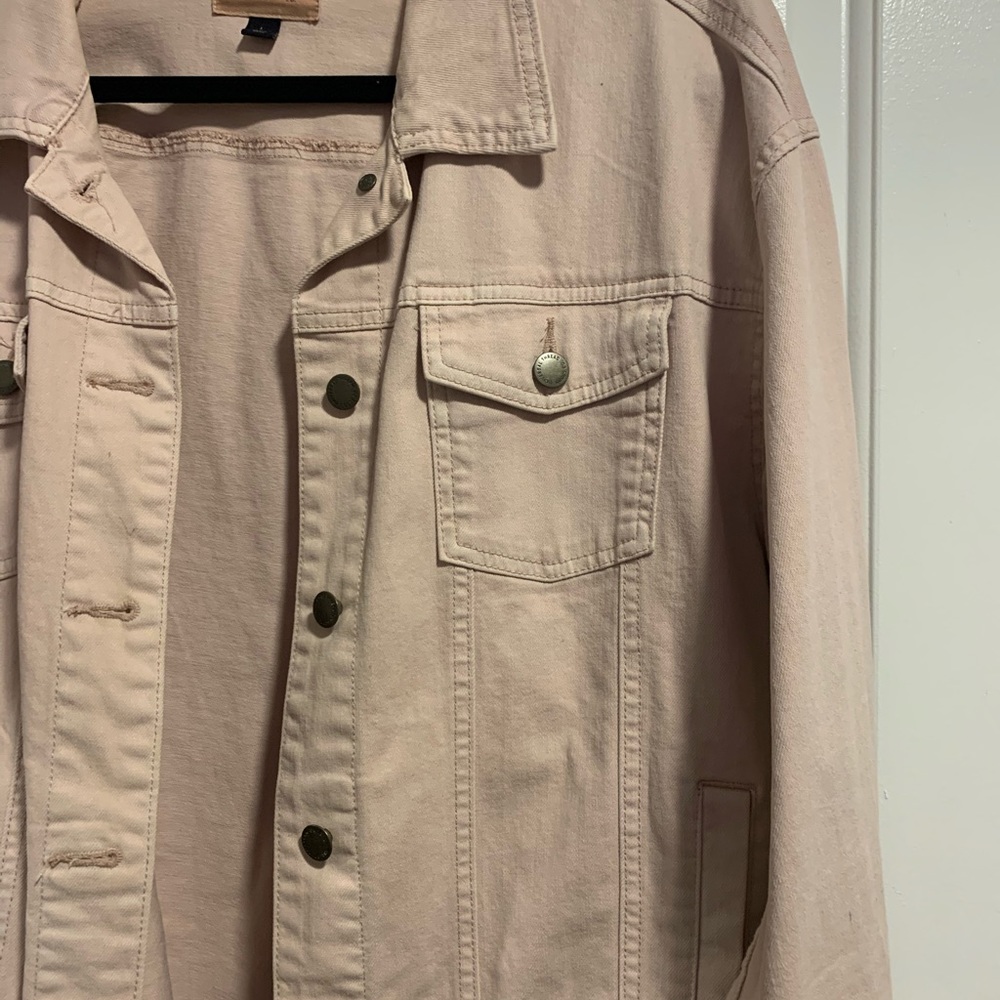 Universal Thread Pink Denim Jacket - image 2